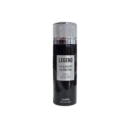 DEODORANT SPRAY EMPER LEGEND SUPREME MEN 6.6 OZ