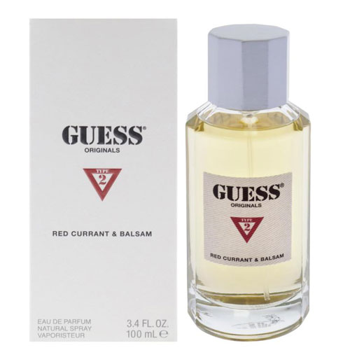 GUESS ORIGINALS TYPE 2 RED CURRANT & BALSAM UNISEX 3.4 OZ EDP SP